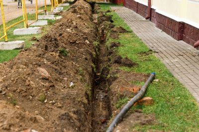 Drainage system installation